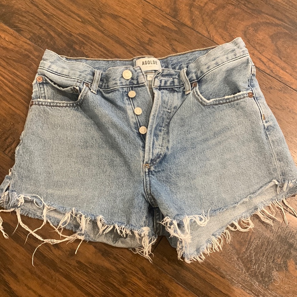 AGolde Parker Vintage Cutoff Jean Shorts